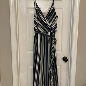Loft Faux Wrap Dress Size L